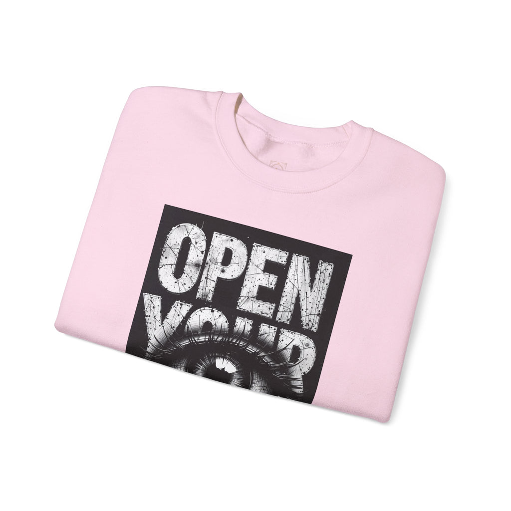Open Your Eyes Crewneck Sweatshirt — Graphic Eye Design