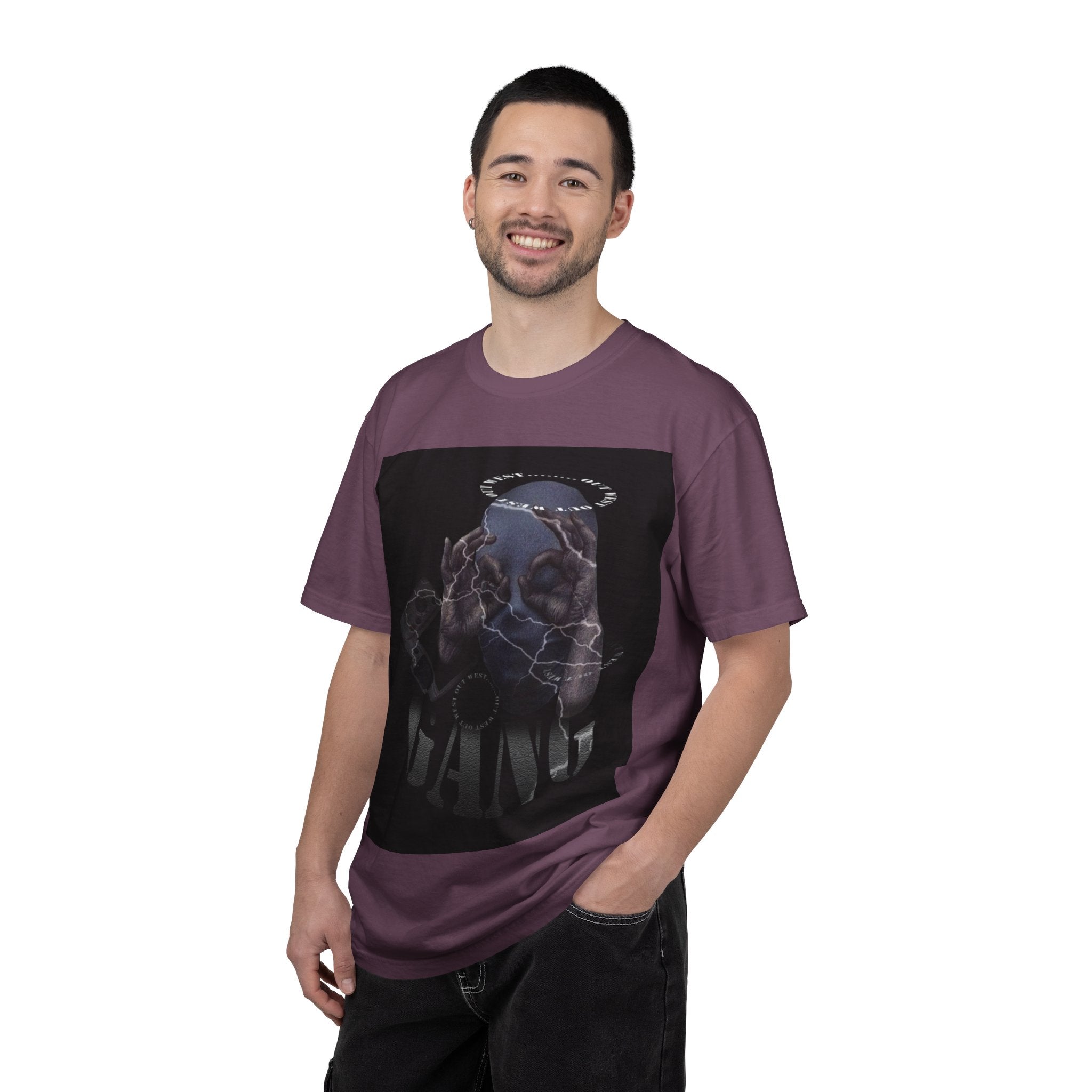 Skull Halo Graphic T-Shirt — Legaciess Streetwear Tee