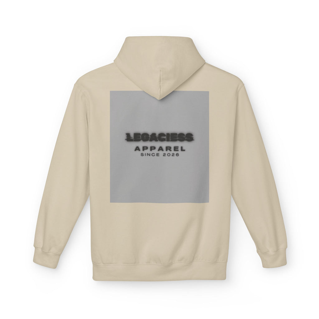 Hoodie — 'Legacies Apparel Since 2028' Minimal Logo Pullover