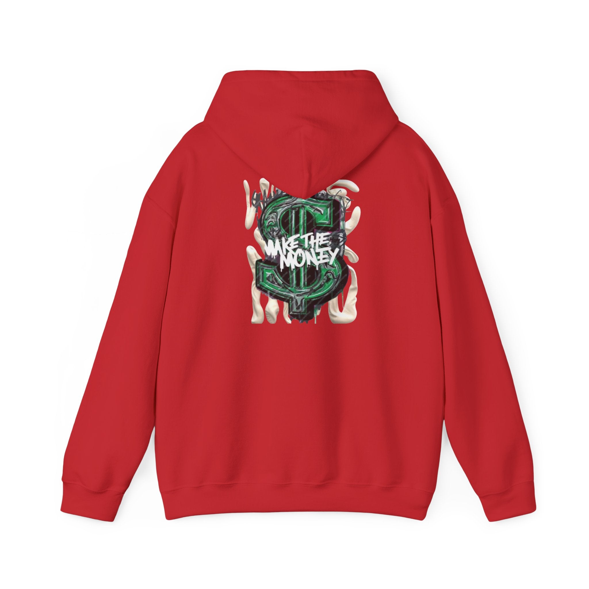 Make The Money Hoodie — Green Dollar Sign Graphic Pullover