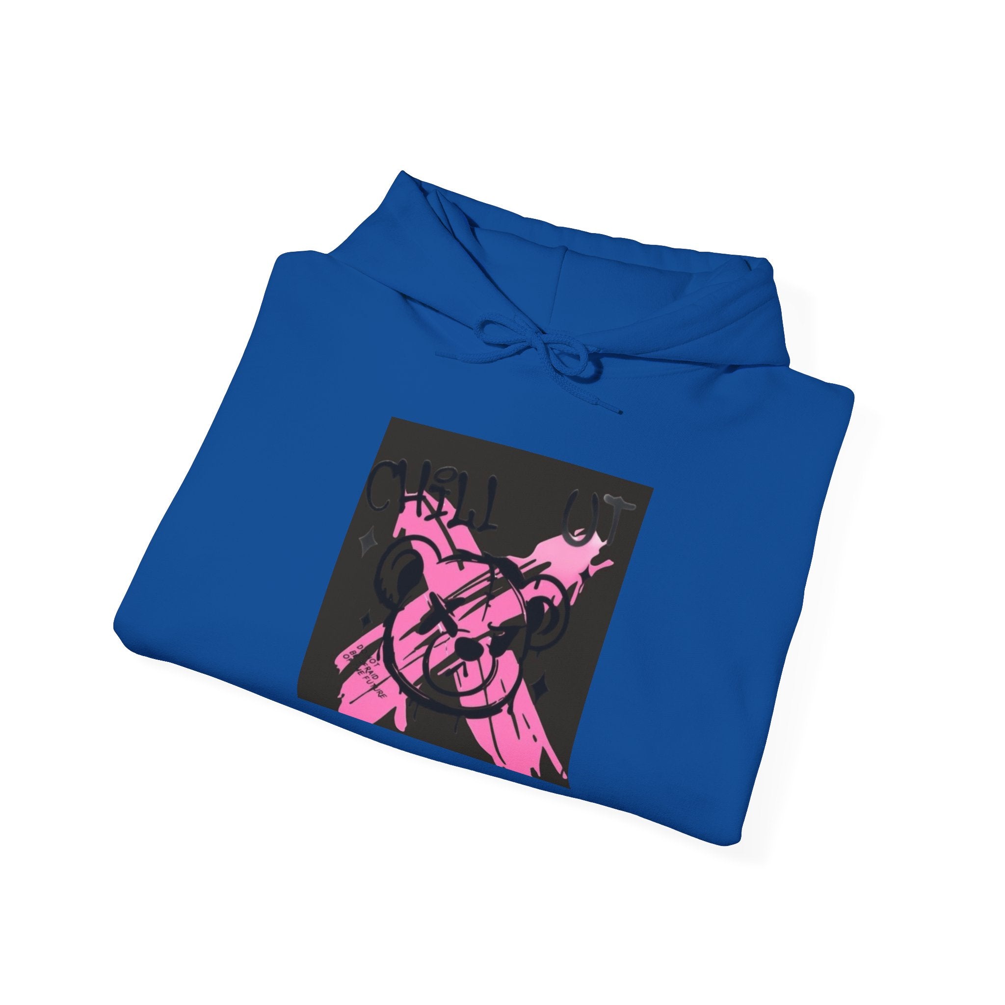 Crossed Guns Hoodie – Pink Retro Graphic Hooded Sweatshirt