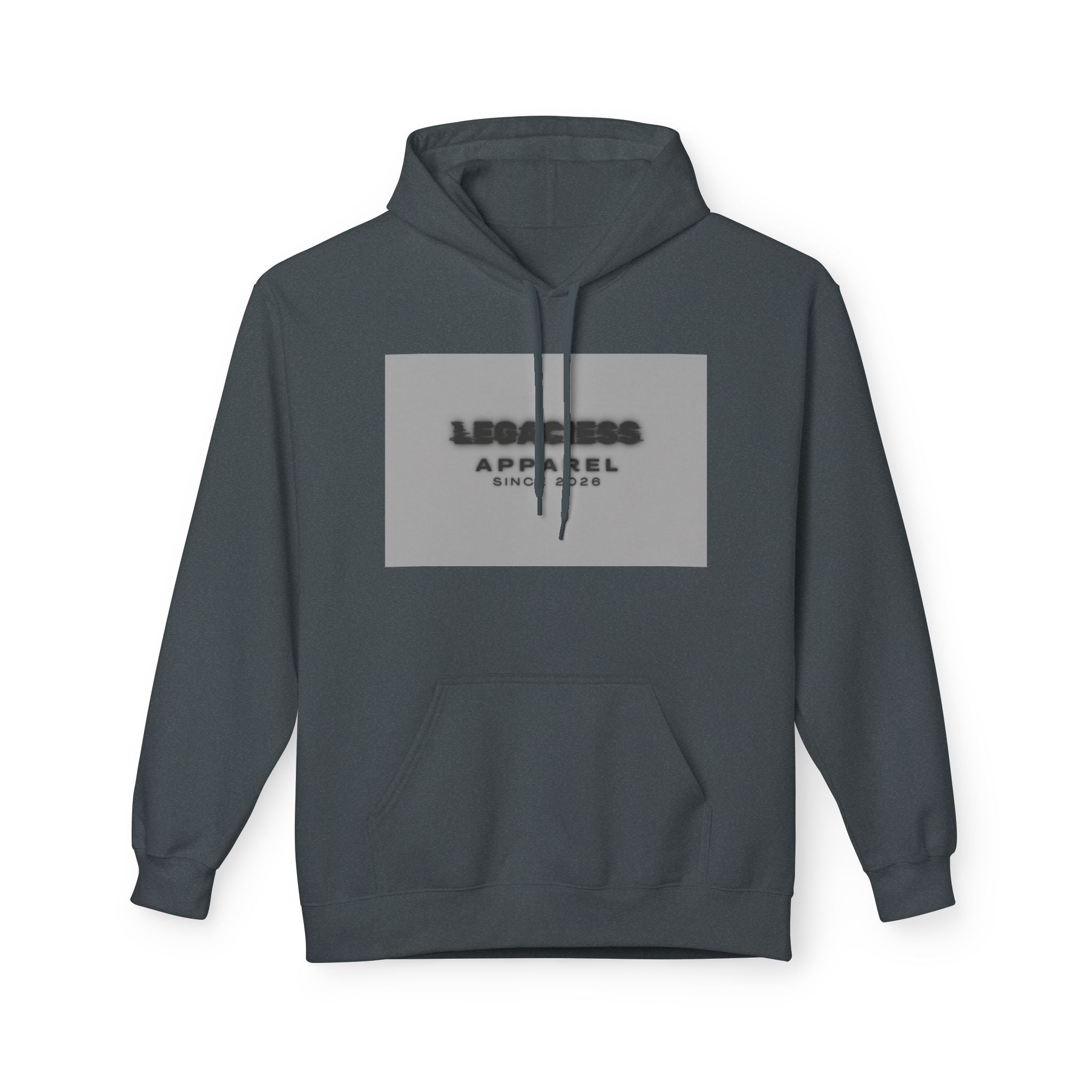 Hoodie — 'Legacies Apparel Since 2028' Minimal Logo Pullover