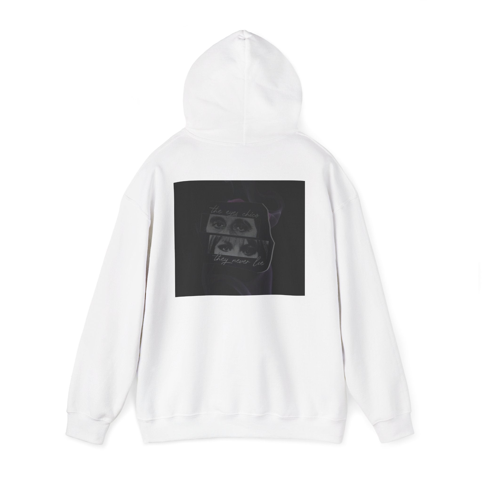 Surreal Triple-Eyes Hoodie — Dark Artistic Graphic Sweatshirt