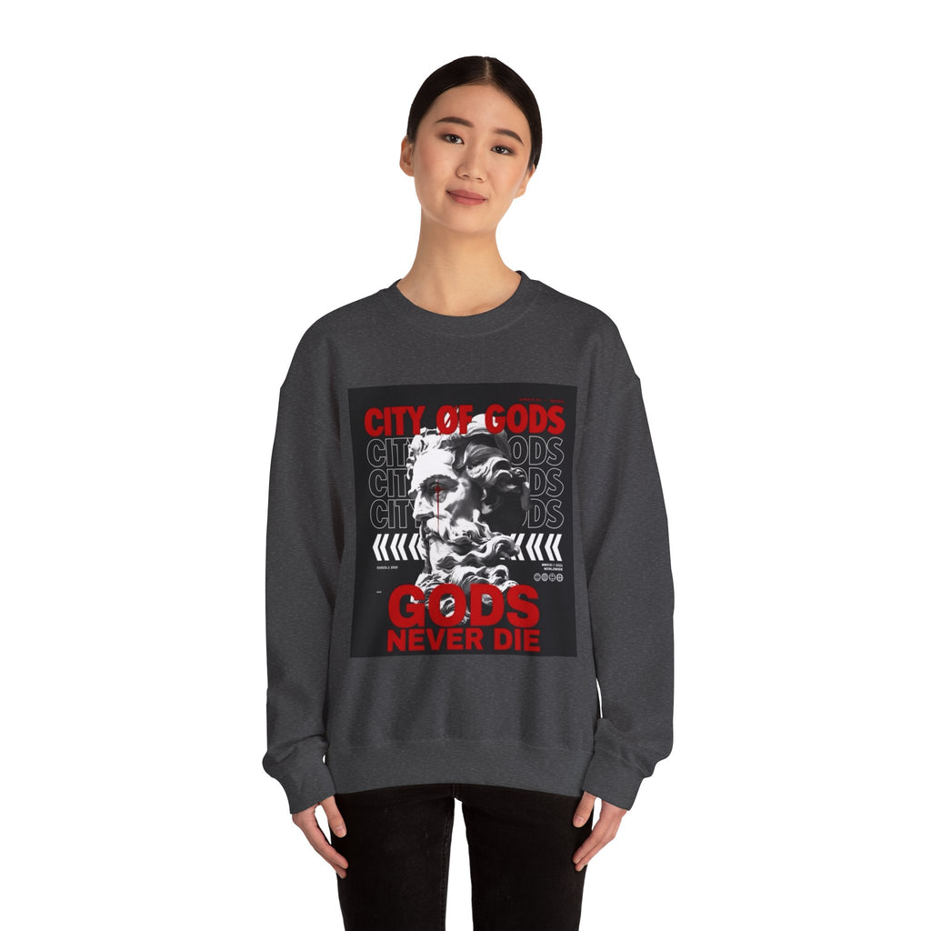 City of Gods "Gods Never Die" Crewneck Sweatshirt