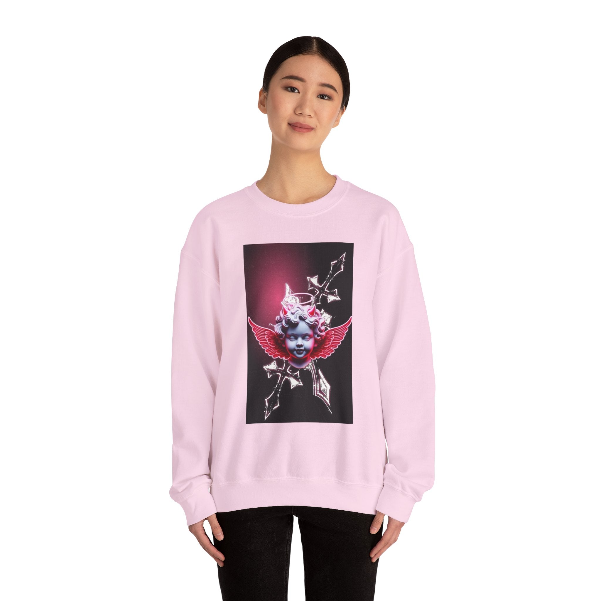 Cherub Neon Graphic Sweatshirt