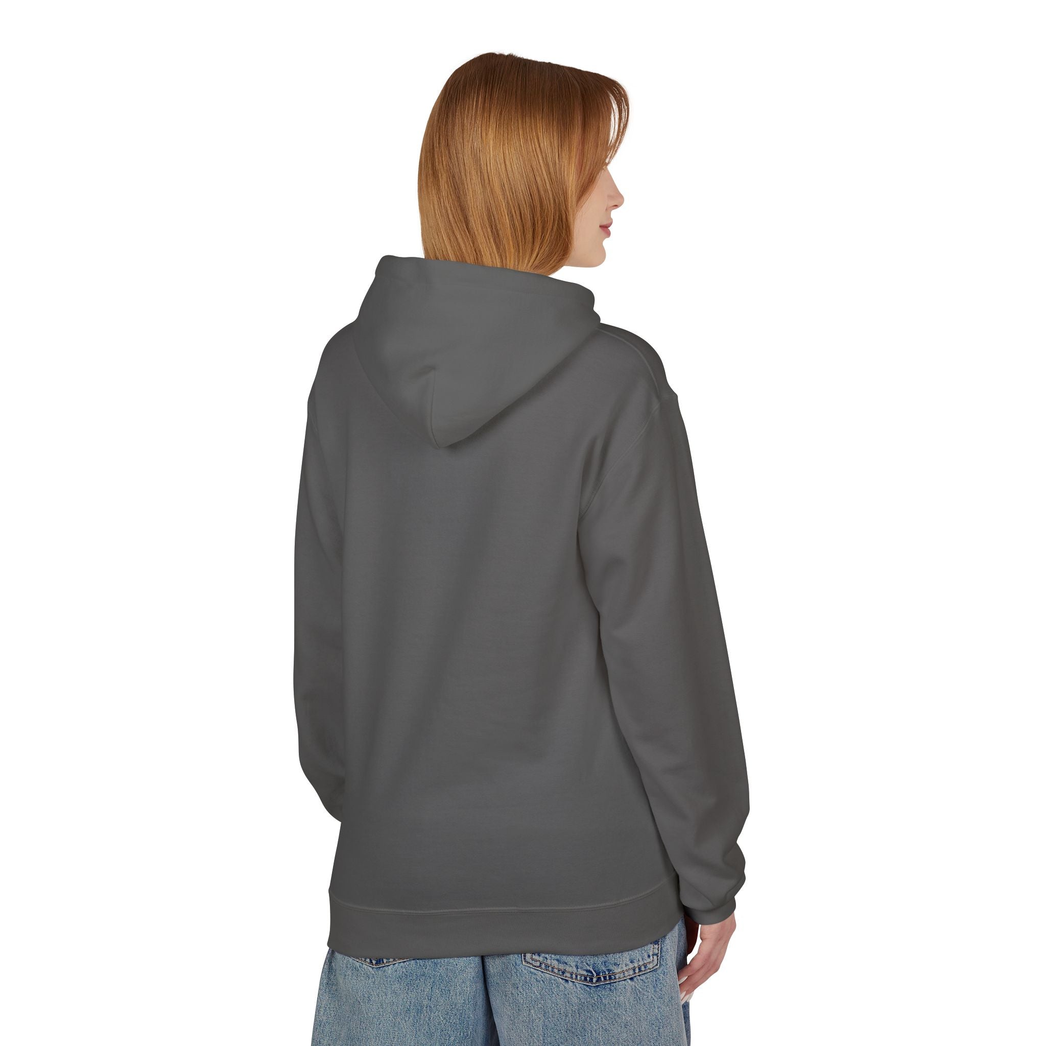 Kaleidoscope Neon Abstract Hoodie — Psychedelic Symmetry Graphic Sweatshirt