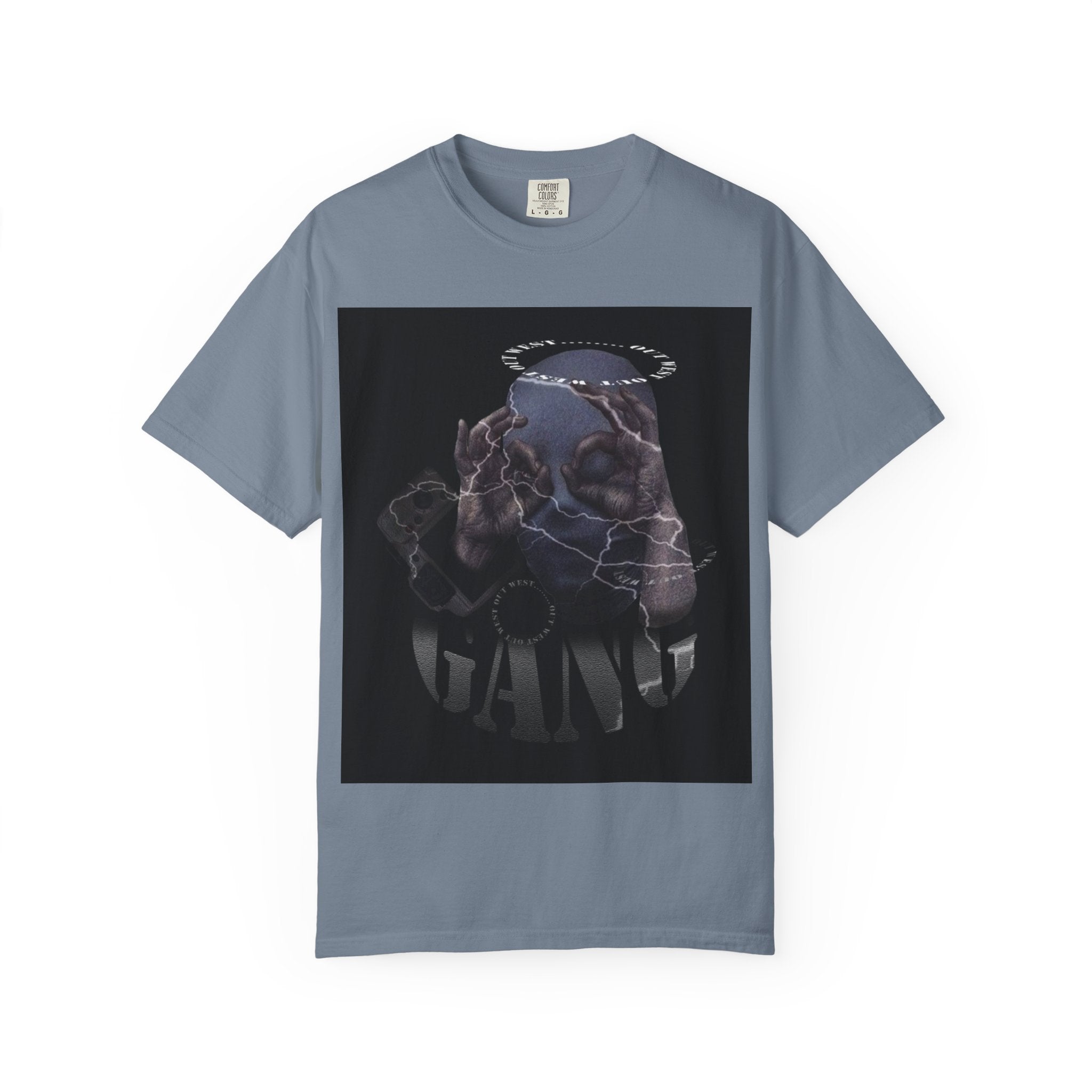 Skull Halo Graphic T-Shirt — Legaciess Streetwear Tee