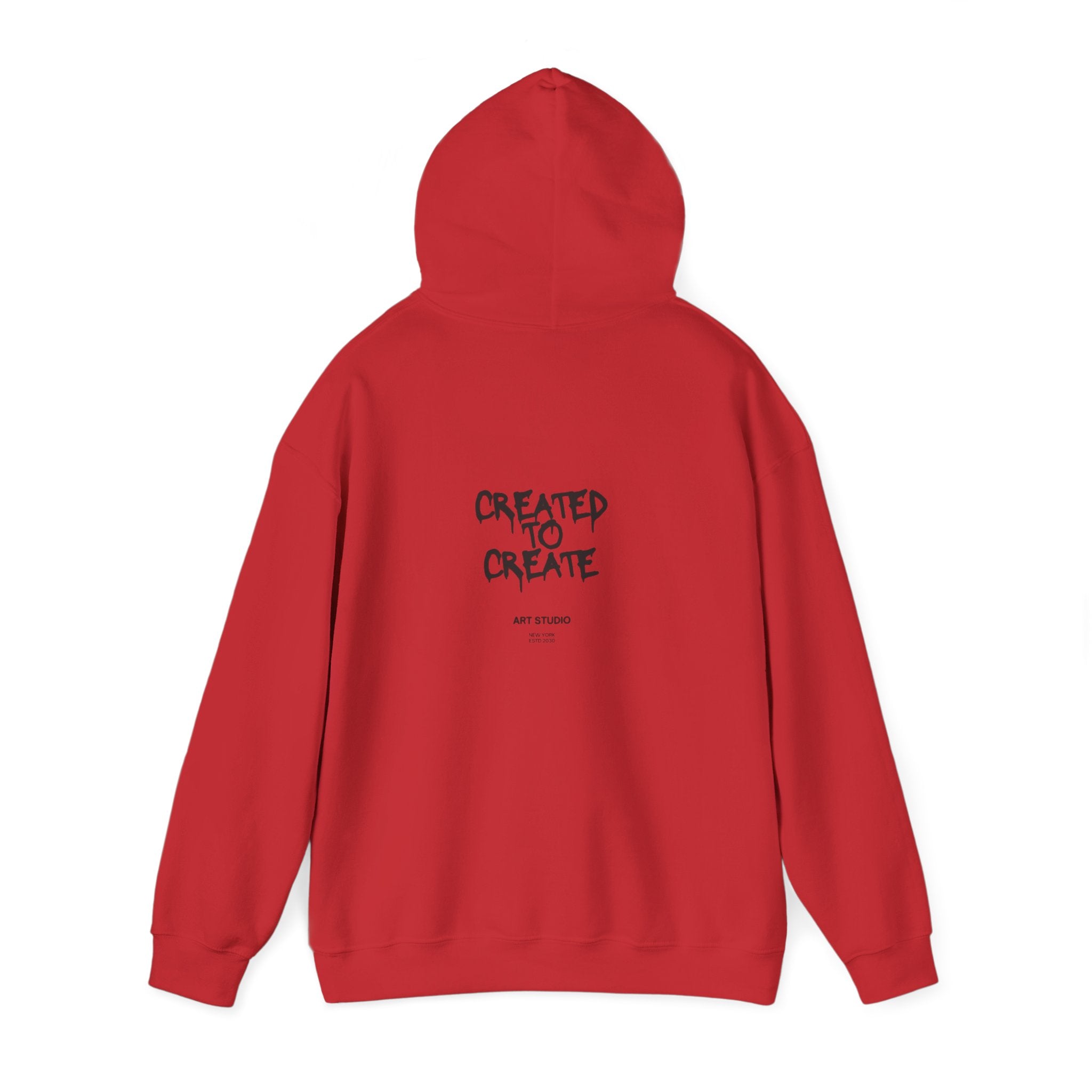Created to Create Hoodie – Inspirational Artist Sweatshirt