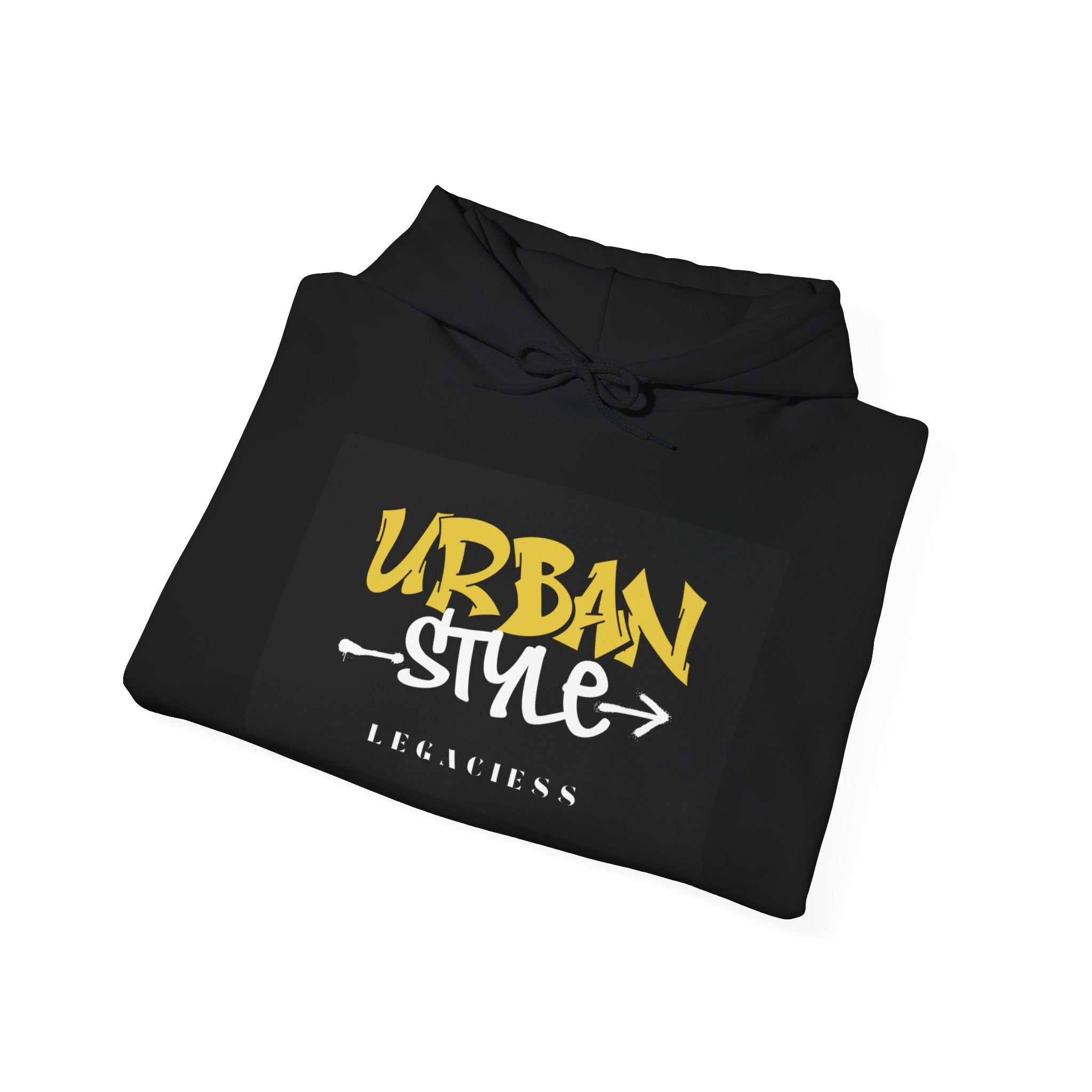 Urban Style Hoodie — 'URBAN STYLE' Graffiti Logo Streetwear Pullover
