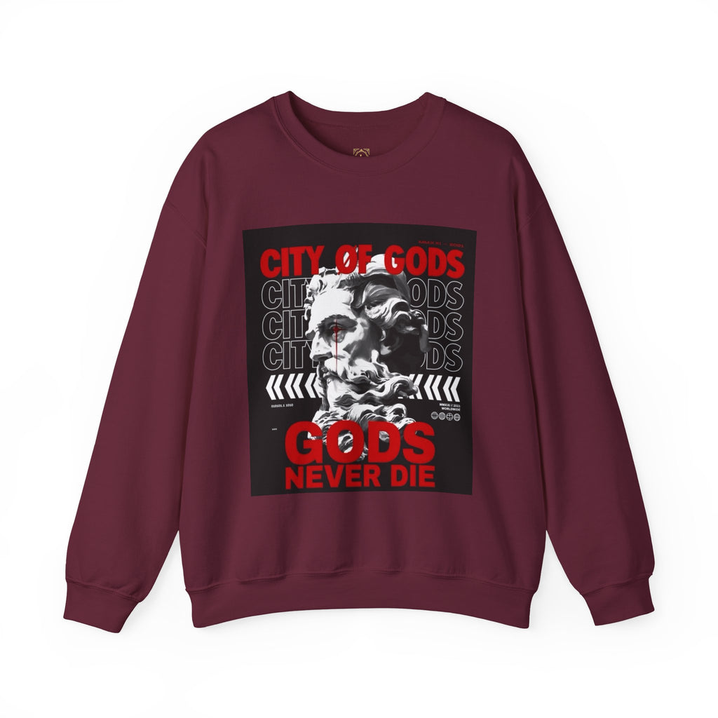 City of Gods "Gods Never Die" Crewneck Sweatshirt
