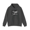 Skull Waves Hoodie — Gothic Nautical Skull Graphic Pullover