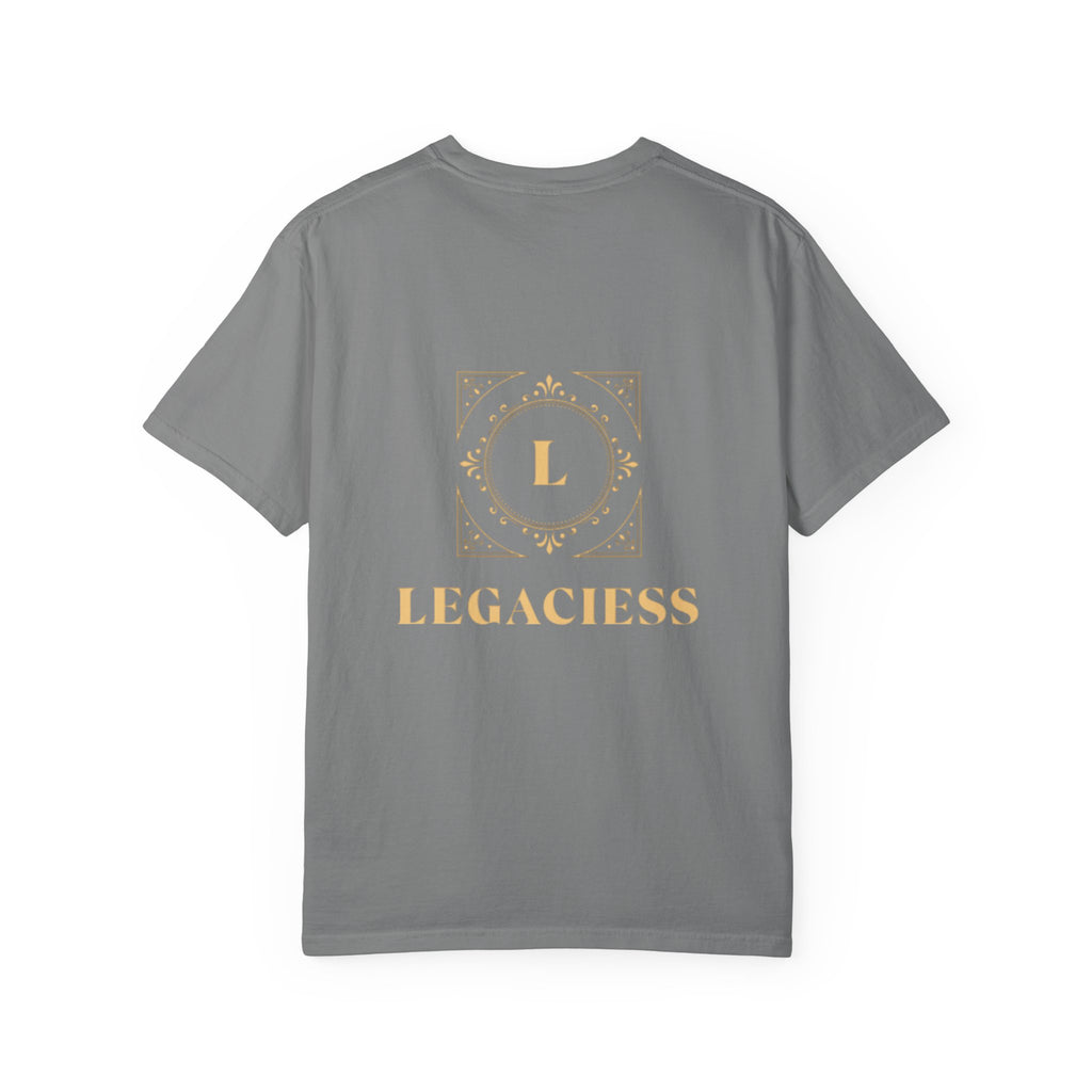 Abstract Neon Kiss T-Shirt — 'Legaciess' Back Logo Graphic Tee