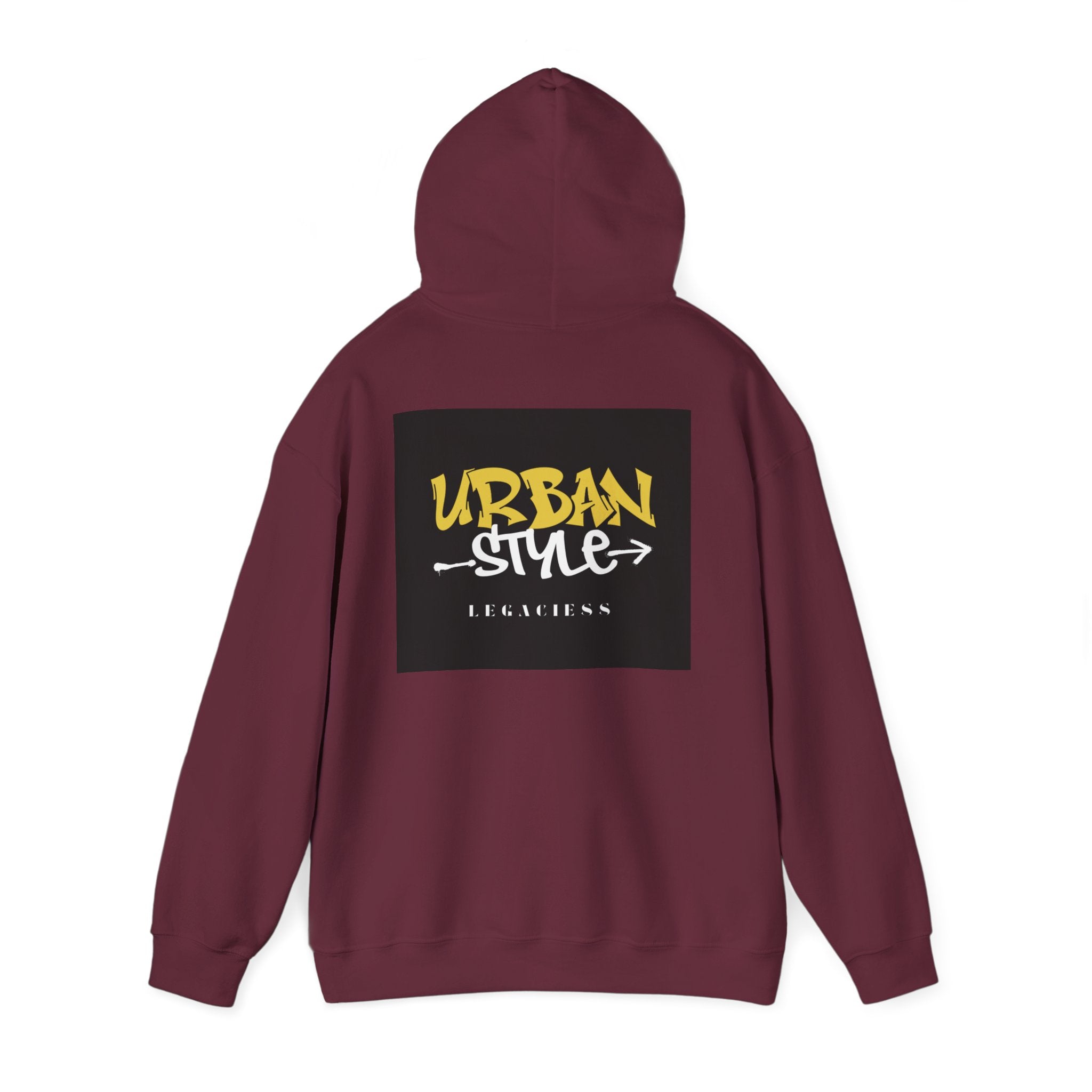 Urban Style Hoodie — 'URBAN STYLE' Graffiti Logo Streetwear Pullover