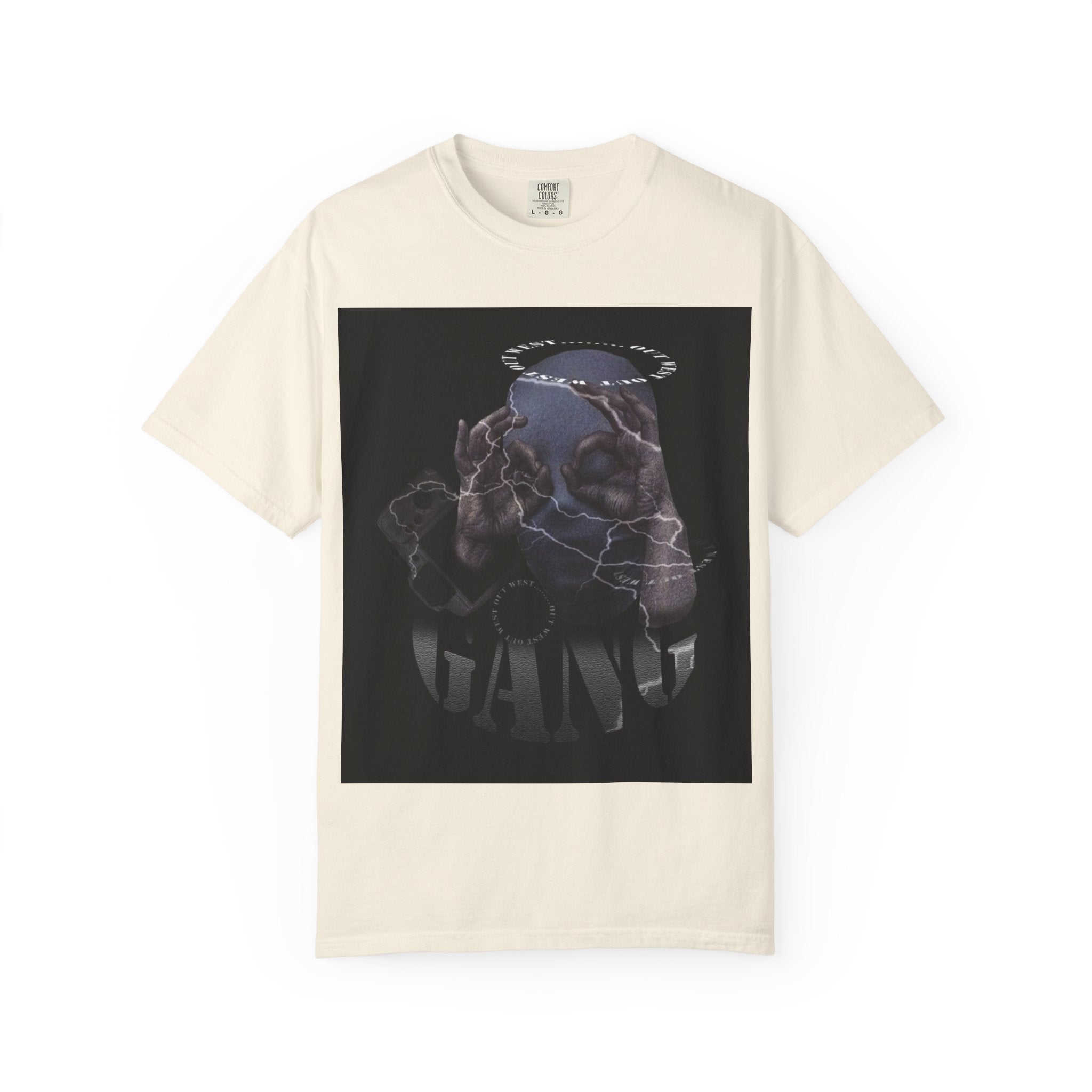 Skull Halo Graphic T-Shirt — Legaciess Streetwear Tee