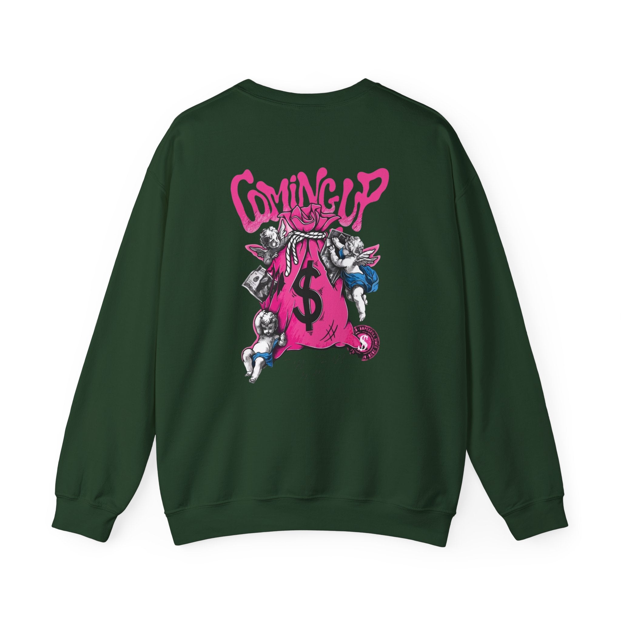 Coming Up Money Bag Crewneck Sweatshirt