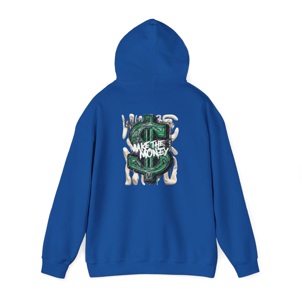 Make The Money Hoodie — Green Dollar Sign Graphic Pullover