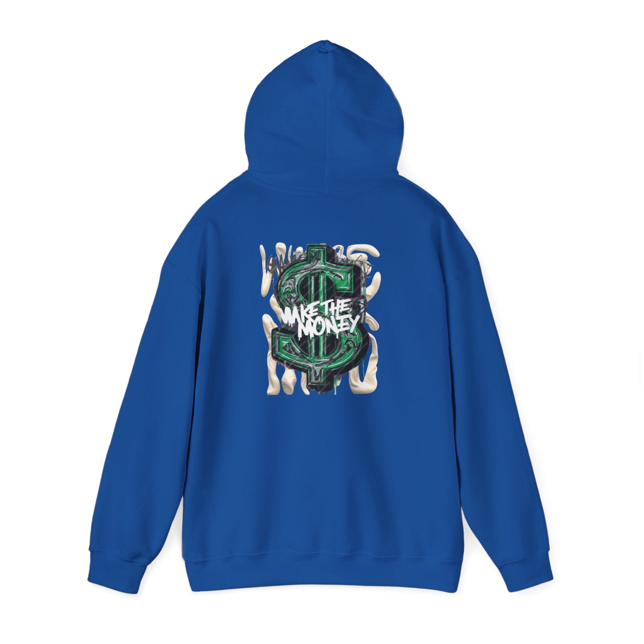 Make The Money Hoodie — Green Dollar Sign Graphic Pullover