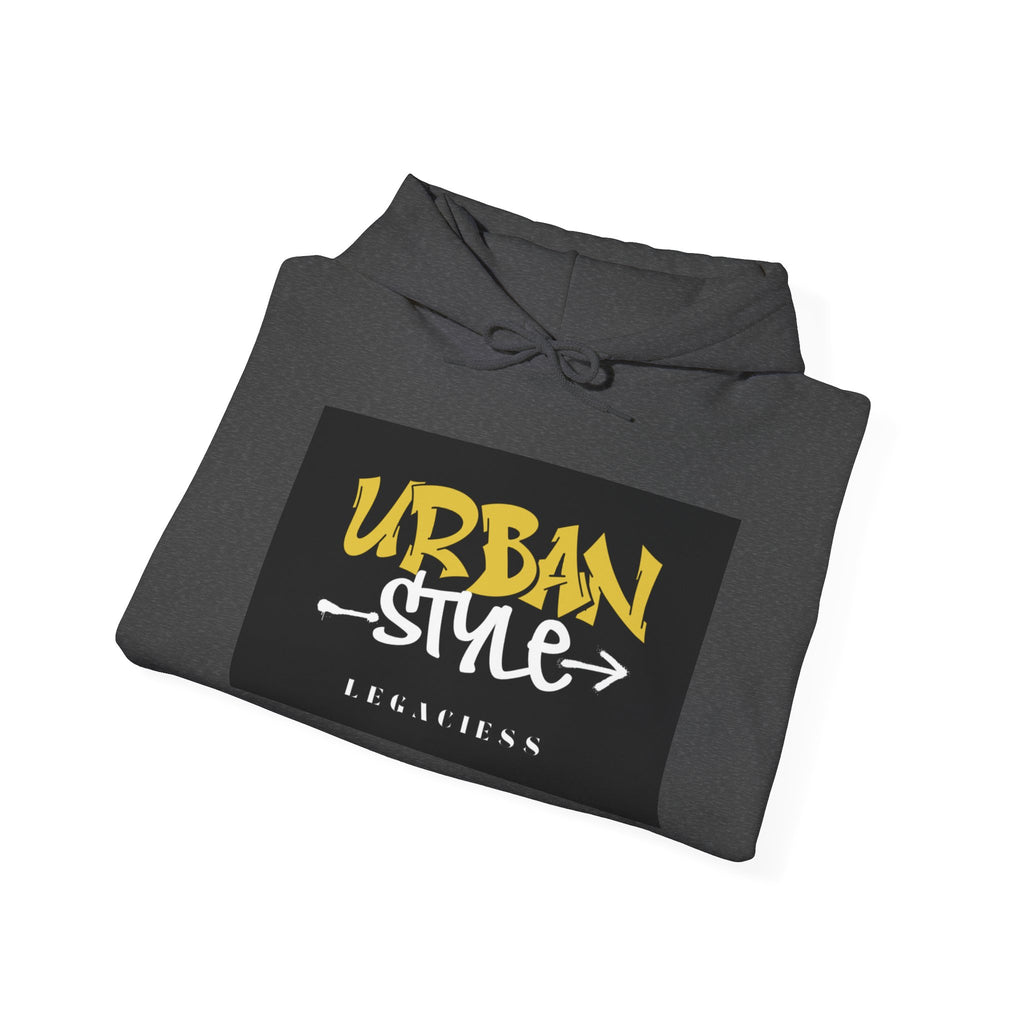 Urban Style Hoodie — 'URBAN STYLE' Graffiti Logo Streetwear Pullover