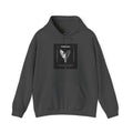 Freedom Angel Hoodie — Gothic Black & White Angel Wings Sweatshirt