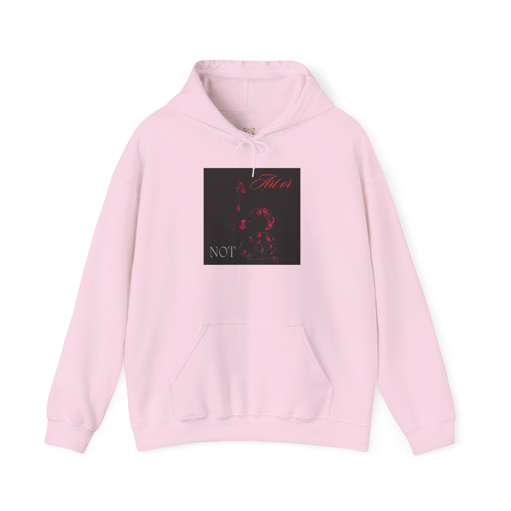 Hoodie — Gothic Red Roses 'Not Mine' Graphic Pullover