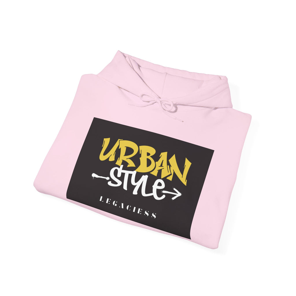 Urban Style Hoodie — 'URBAN STYLE' Graffiti Logo Streetwear Pullover