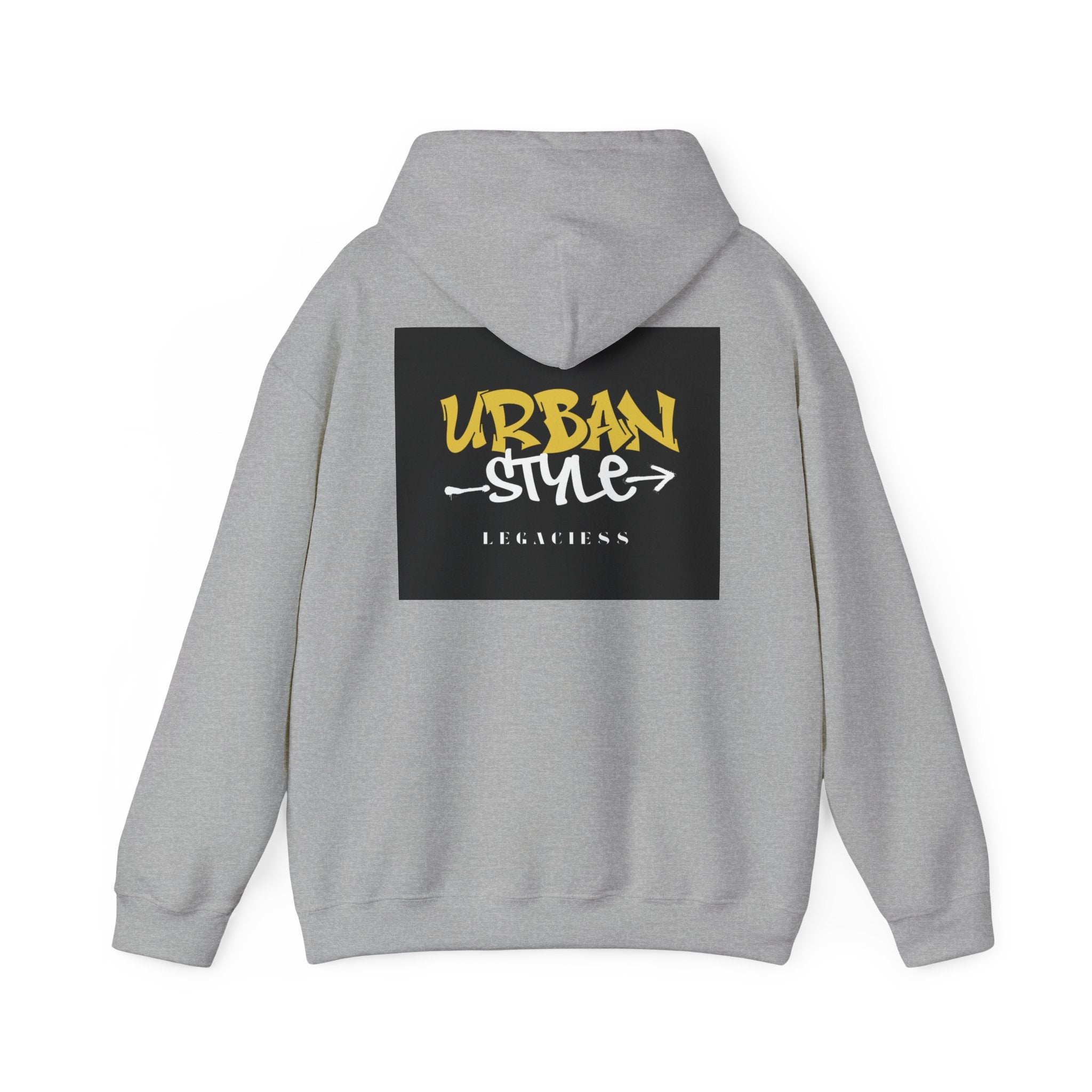 Urban Style Hoodie — 'URBAN STYLE' Graffiti Logo Streetwear Pullover