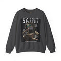 Saint Graphic Crewneck Sweatshirt — Dark Art Money Montage