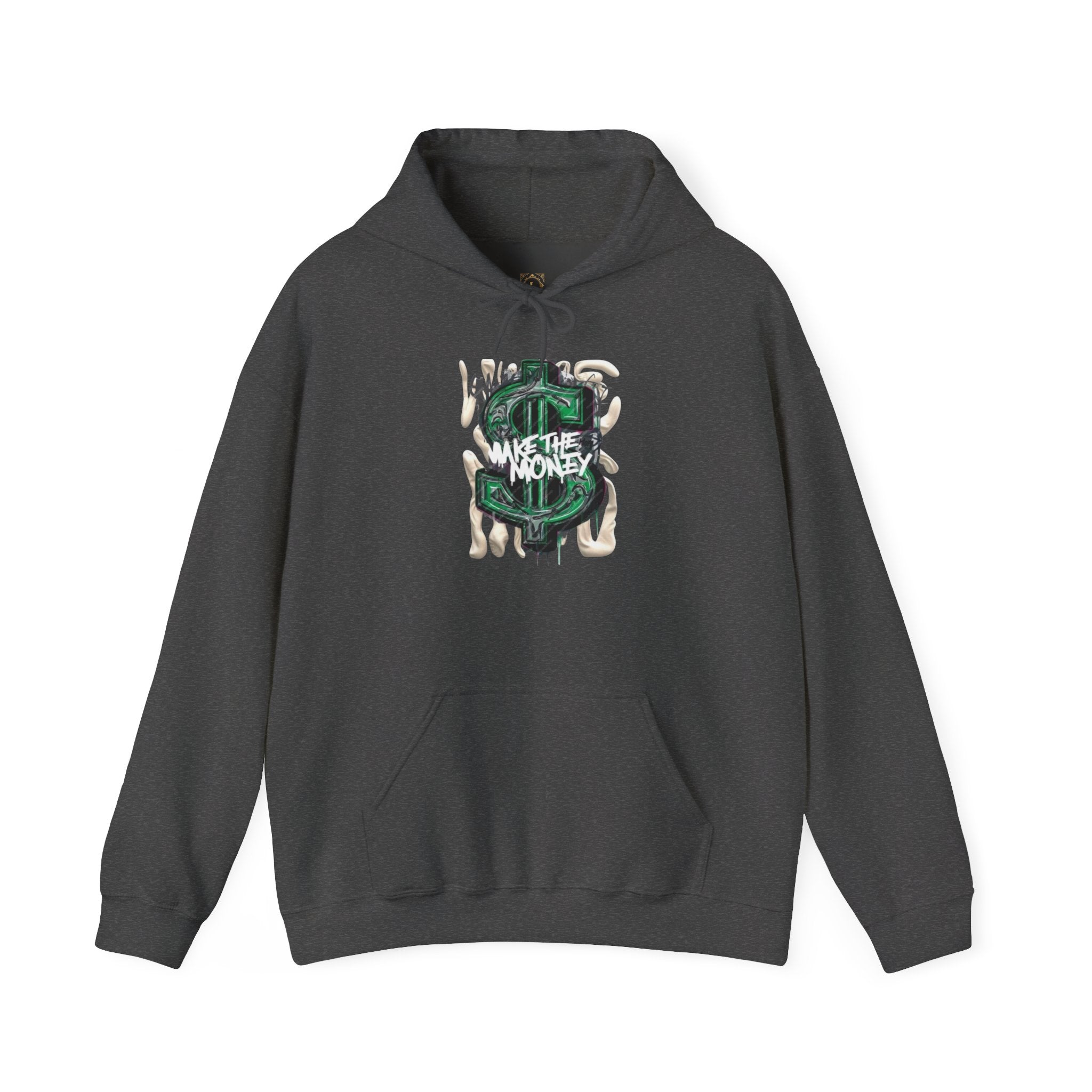 Make The Money Hoodie — Green Dollar Sign Graphic Pullover