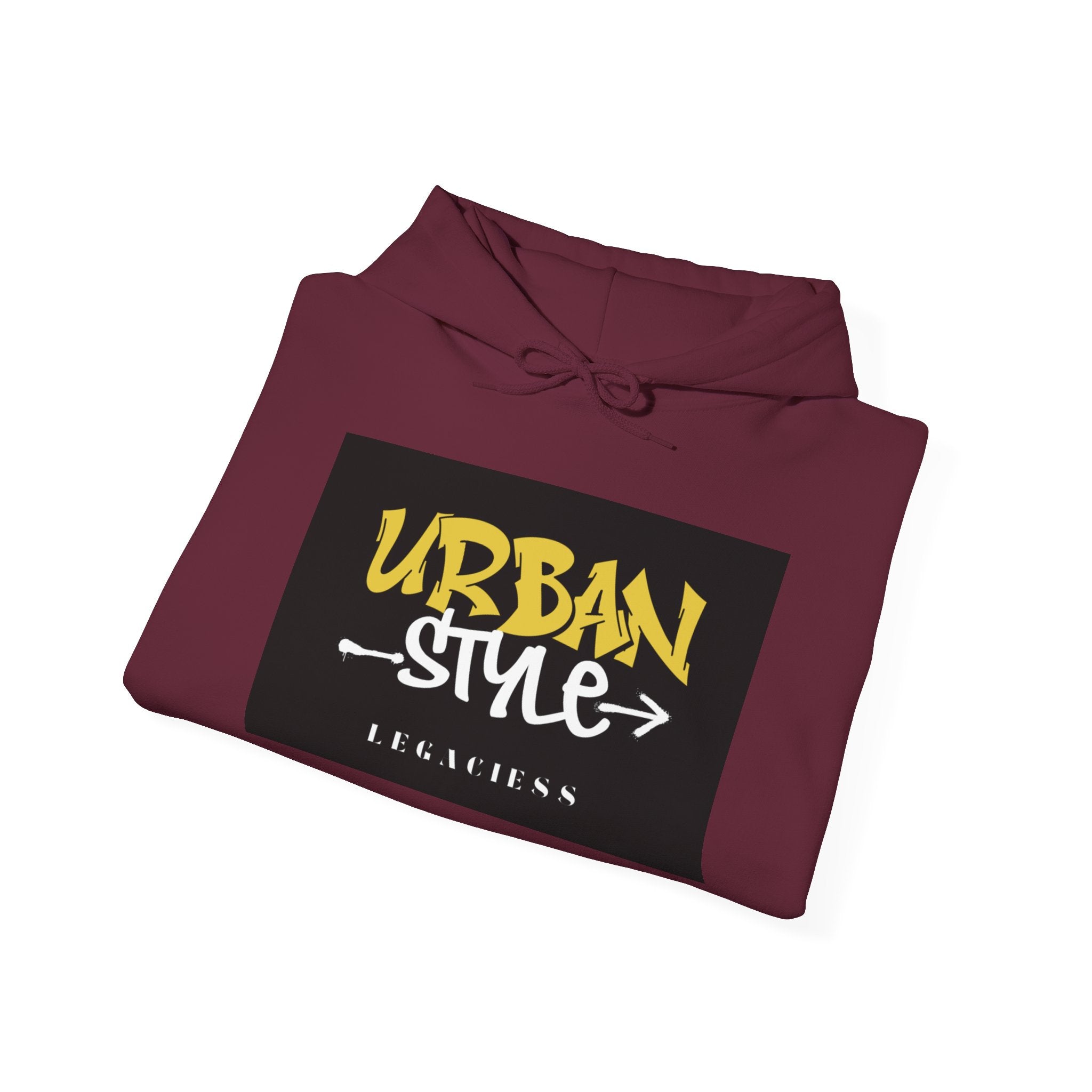 Urban Style Hoodie — 'URBAN STYLE' Graffiti Logo Streetwear Pullover