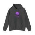 Purple Drip Skull Hoodie — Gothic Streetwear Pullover