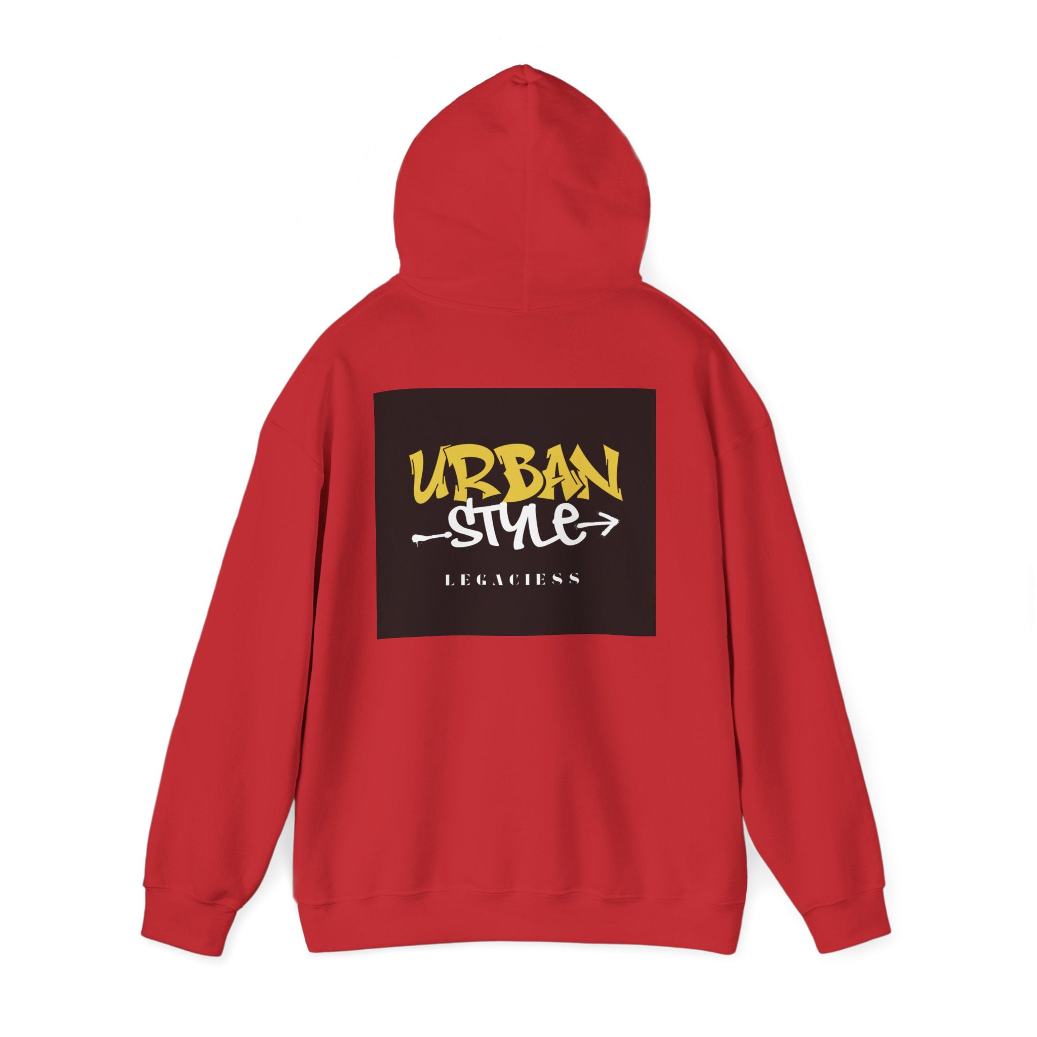 Urban Style Hoodie — 'URBAN STYLE' Graffiti Logo Streetwear Pullover