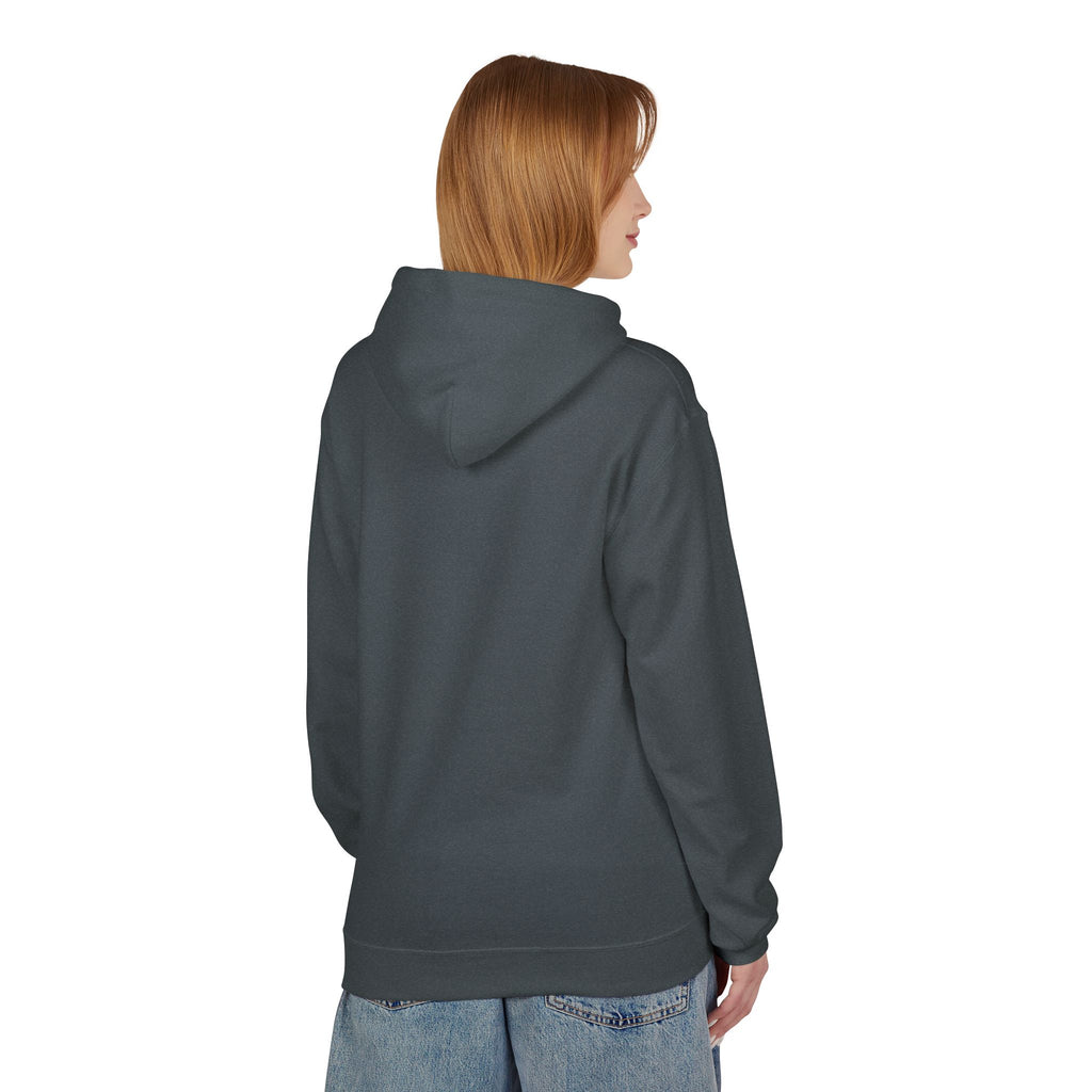 Kaleidoscope Neon Abstract Hoodie — Psychedelic Symmetry Graphic Sweatshirt