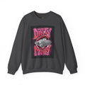 Dirty Money Crewneck Sweatshirt – Retro Graphic Money & Lips Design