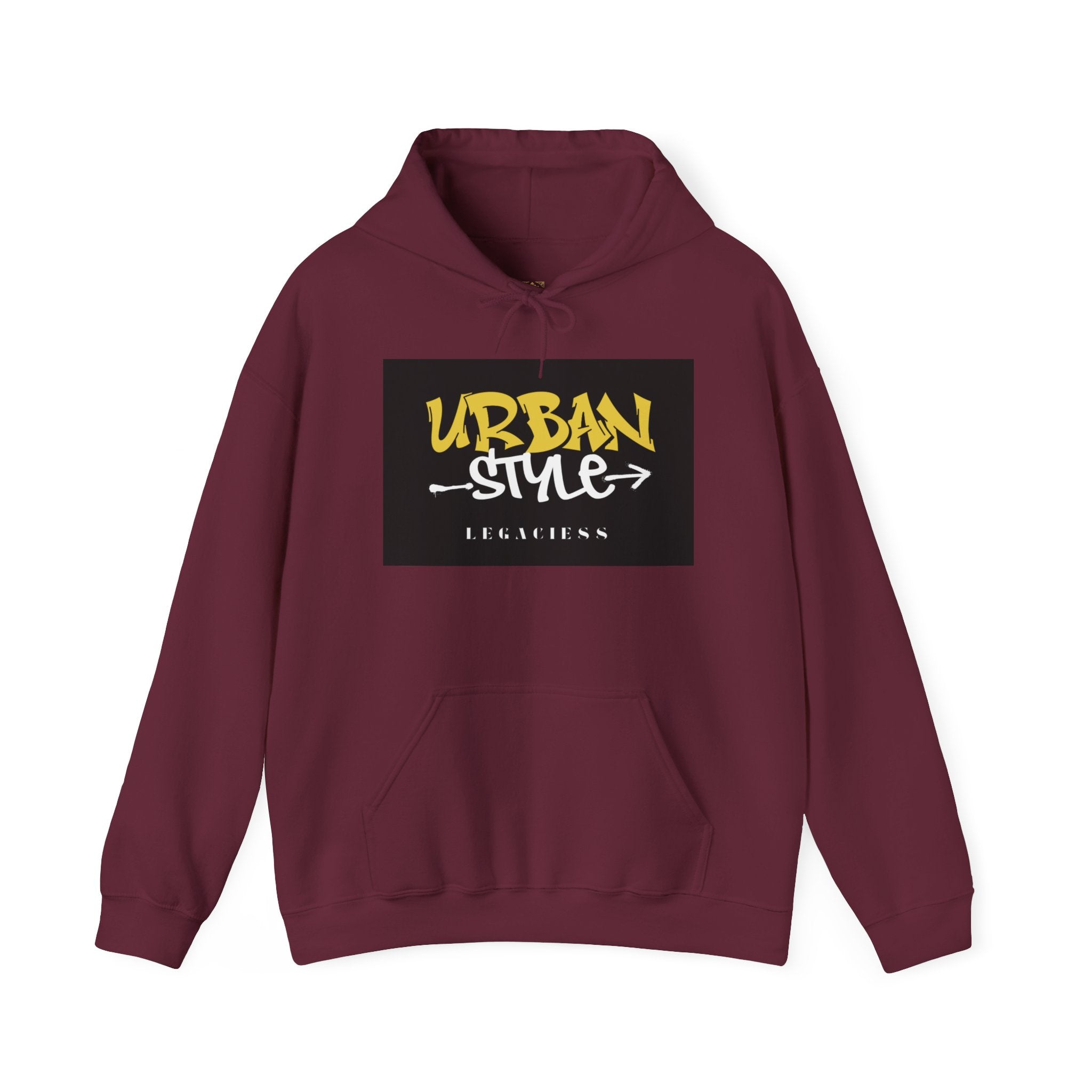 Urban Style Hoodie — 'URBAN STYLE' Graffiti Logo Streetwear Pullover