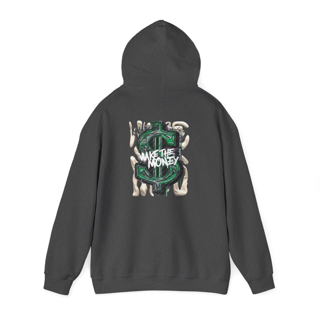Make The Money Hoodie — Green Dollar Sign Graphic Pullover
