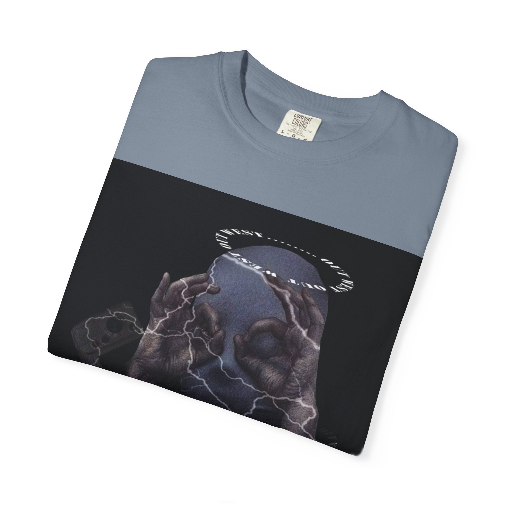 Skull Halo Graphic T-Shirt — Legaciess Streetwear Tee