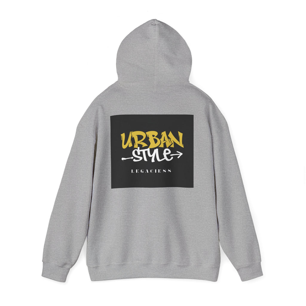 Urban Style Hoodie — 'URBAN STYLE' Graffiti Logo Streetwear Pullover