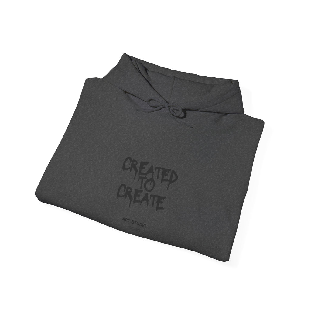 Created to Create Hoodie – Inspirational Artist Sweatshirt