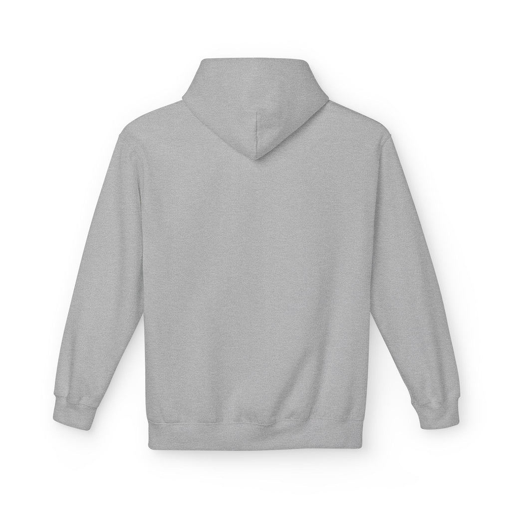 Kaleidoscope Neon Abstract Hoodie — Psychedelic Symmetry Graphic Sweatshirt
