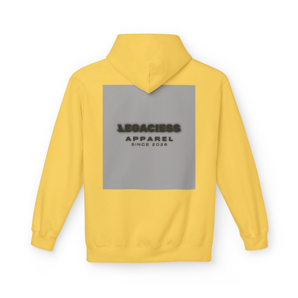 Hoodie — 'Legacies Apparel Since 2028' Minimal Logo Pullover