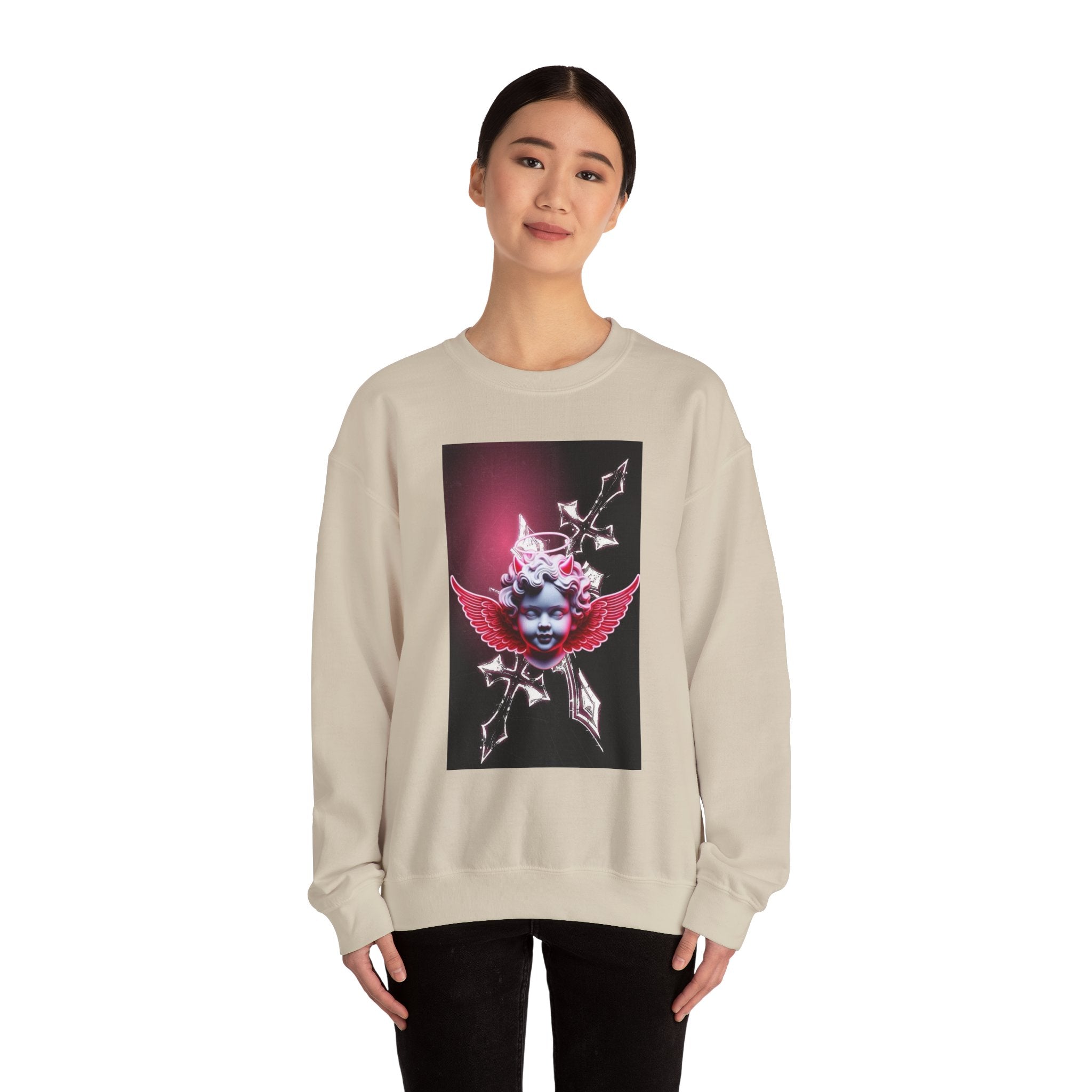 Cherub Neon Graphic Sweatshirt