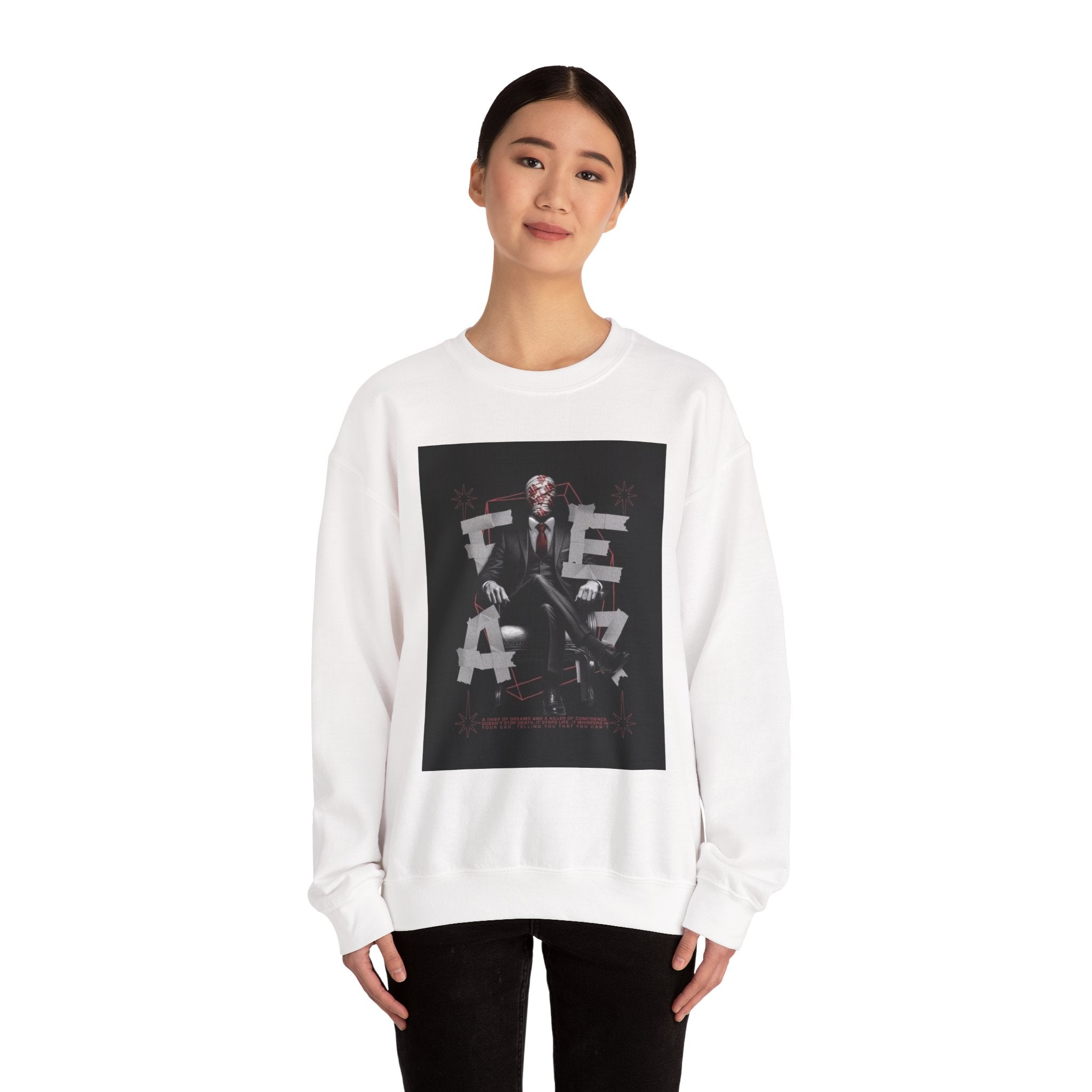 Crewneck Sweatshirt — Bold 'Legacy' Graphic Crewneck with 'WE ARE' Design