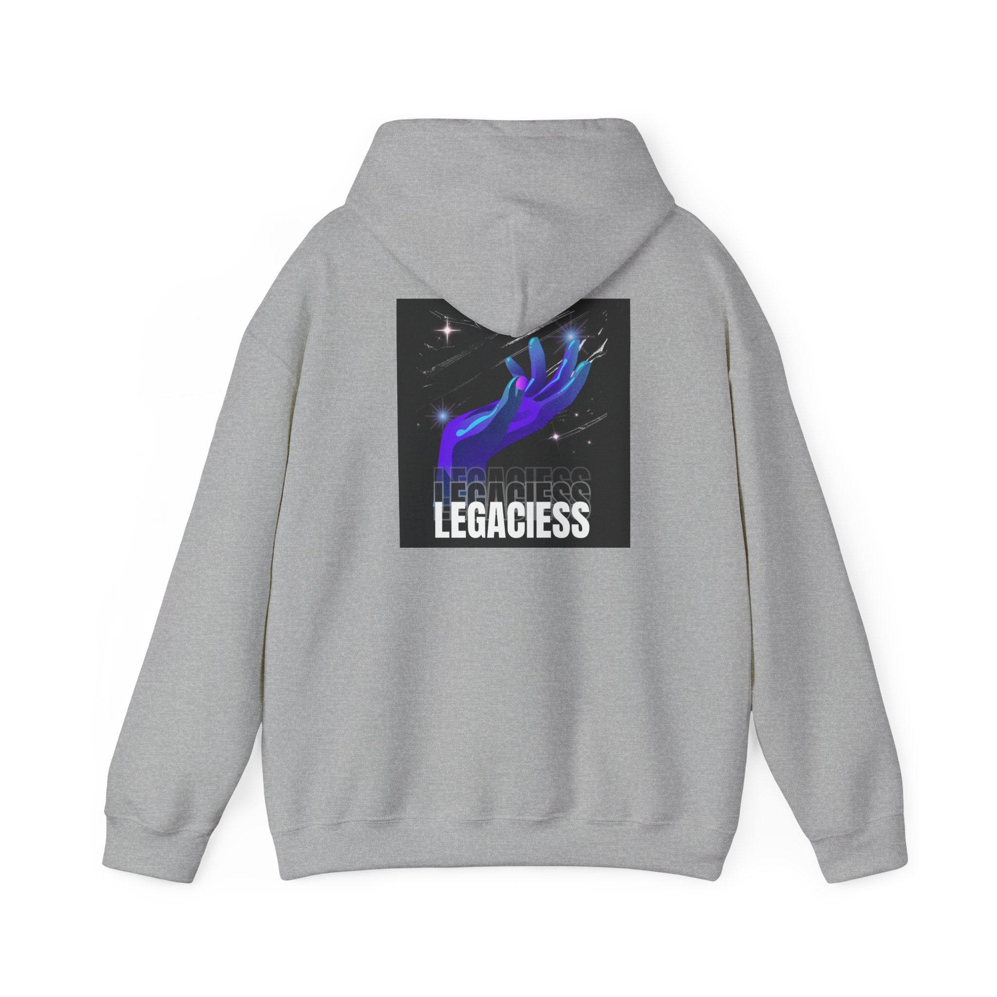Legaciess Hoodie — Galactic Hand Graphic Hooded Sweatshirt