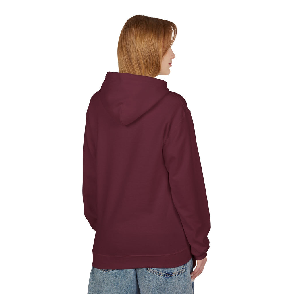 Kaleidoscope Neon Abstract Hoodie — Psychedelic Symmetry Graphic Sweatshirt
