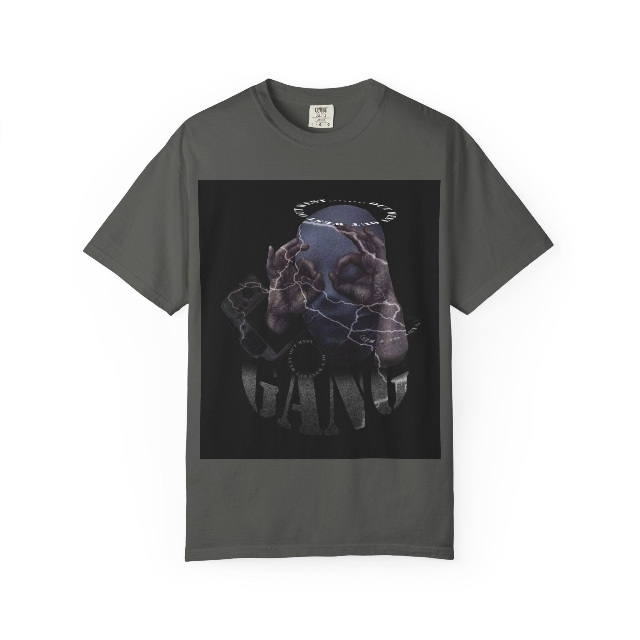 Skull Halo Graphic T-Shirt — Legaciess Streetwear Tee