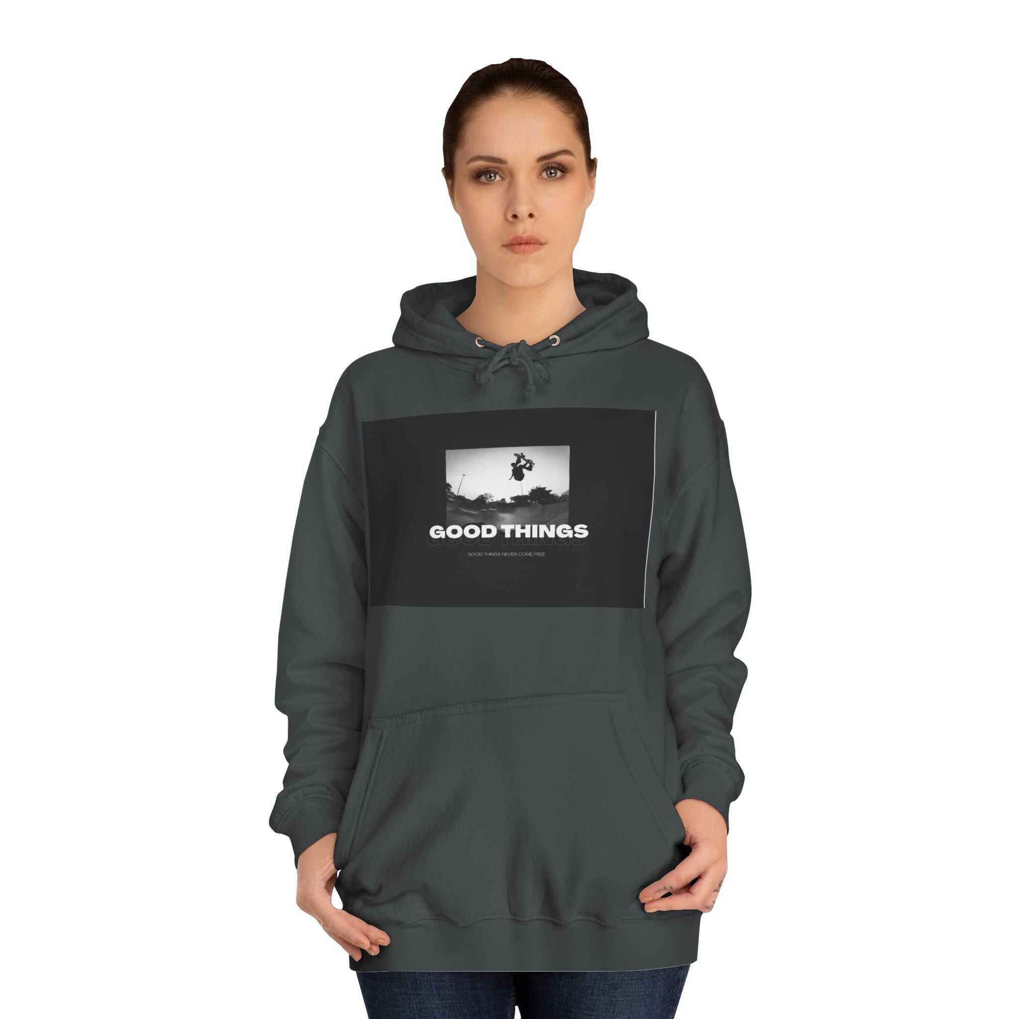 Hoodie — 'GOOD THINGS' Skate Photo Graphic Pullover