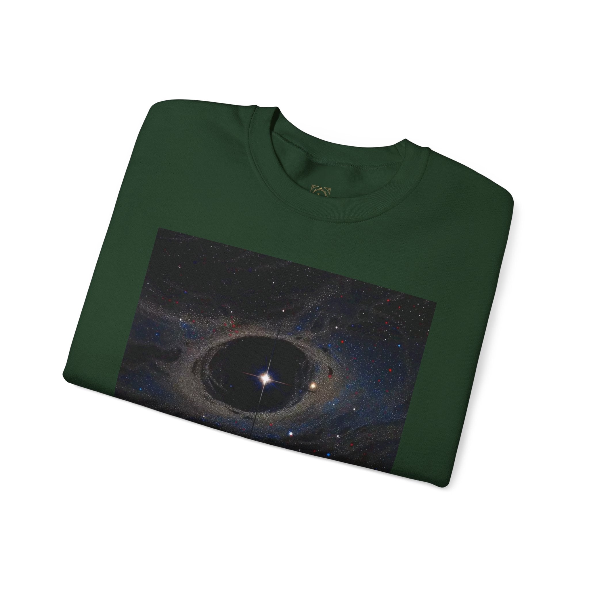 Cosmic Eclipse Crewneck Sweatshirt — 'Legaciess' Logo Back