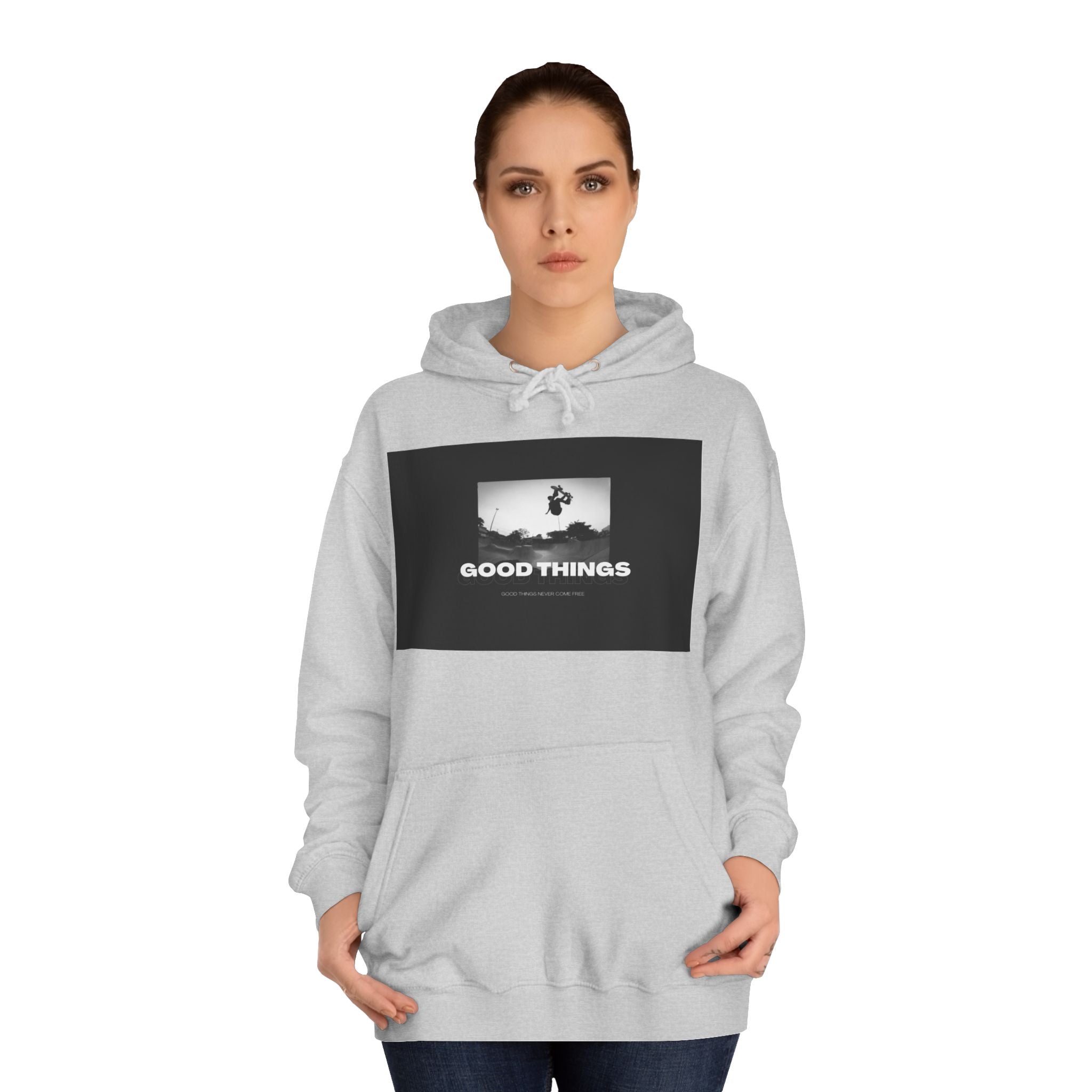 Hoodie — 'GOOD THINGS' Skate Photo Graphic Pullover