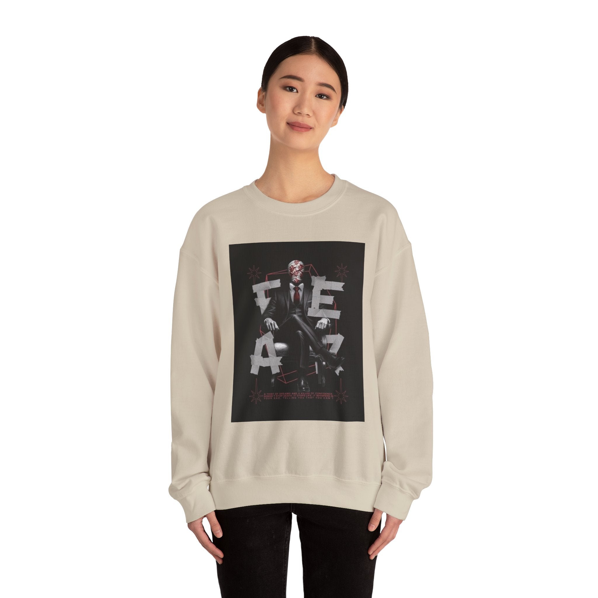 Crewneck Sweatshirt — Bold 'Legacy' Graphic Crewneck with 'WE ARE' Design