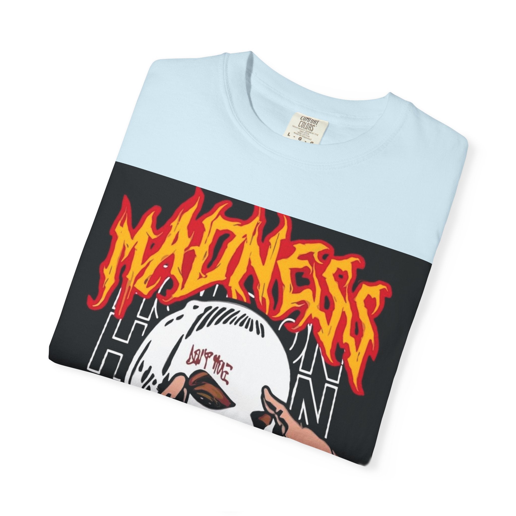 Madness Skull Graphic T-Shirt — Savage World Streetwear Tee